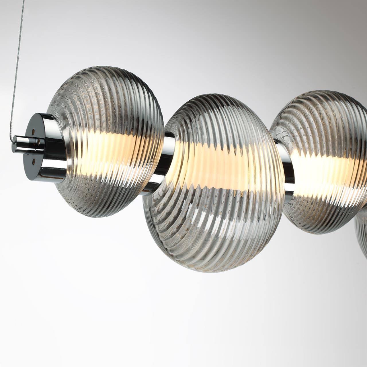 Подвесной светильник с рельефными плафонами Odeon Light BRUCO 5096/24L