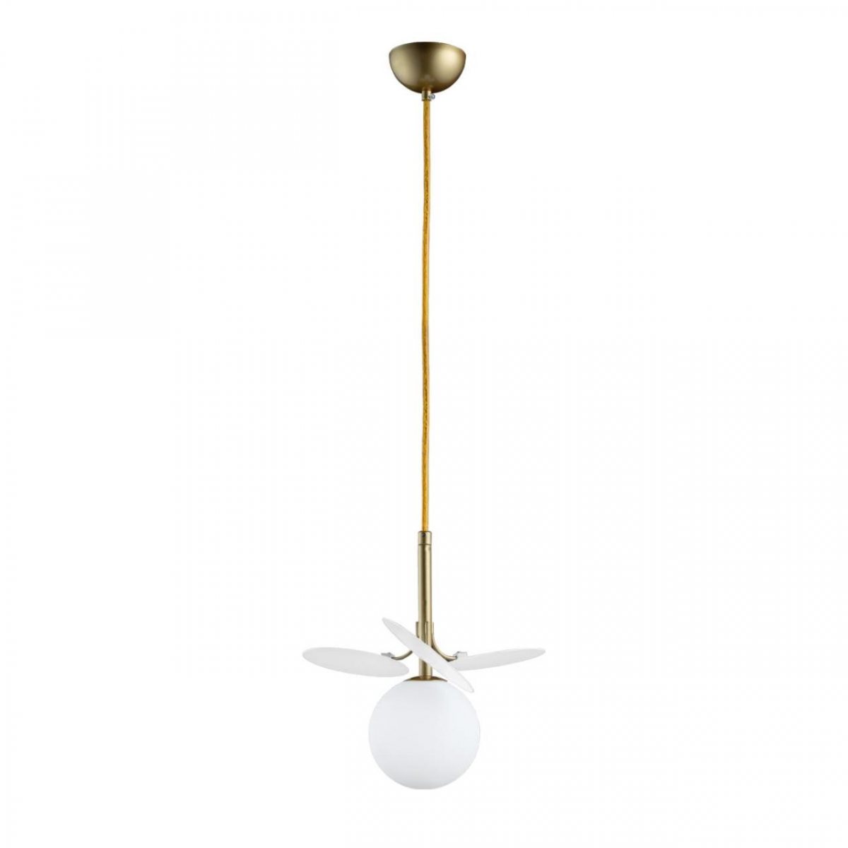 Подвесной светильник с белыми лепестками Loft It Matisse 10008/1P white