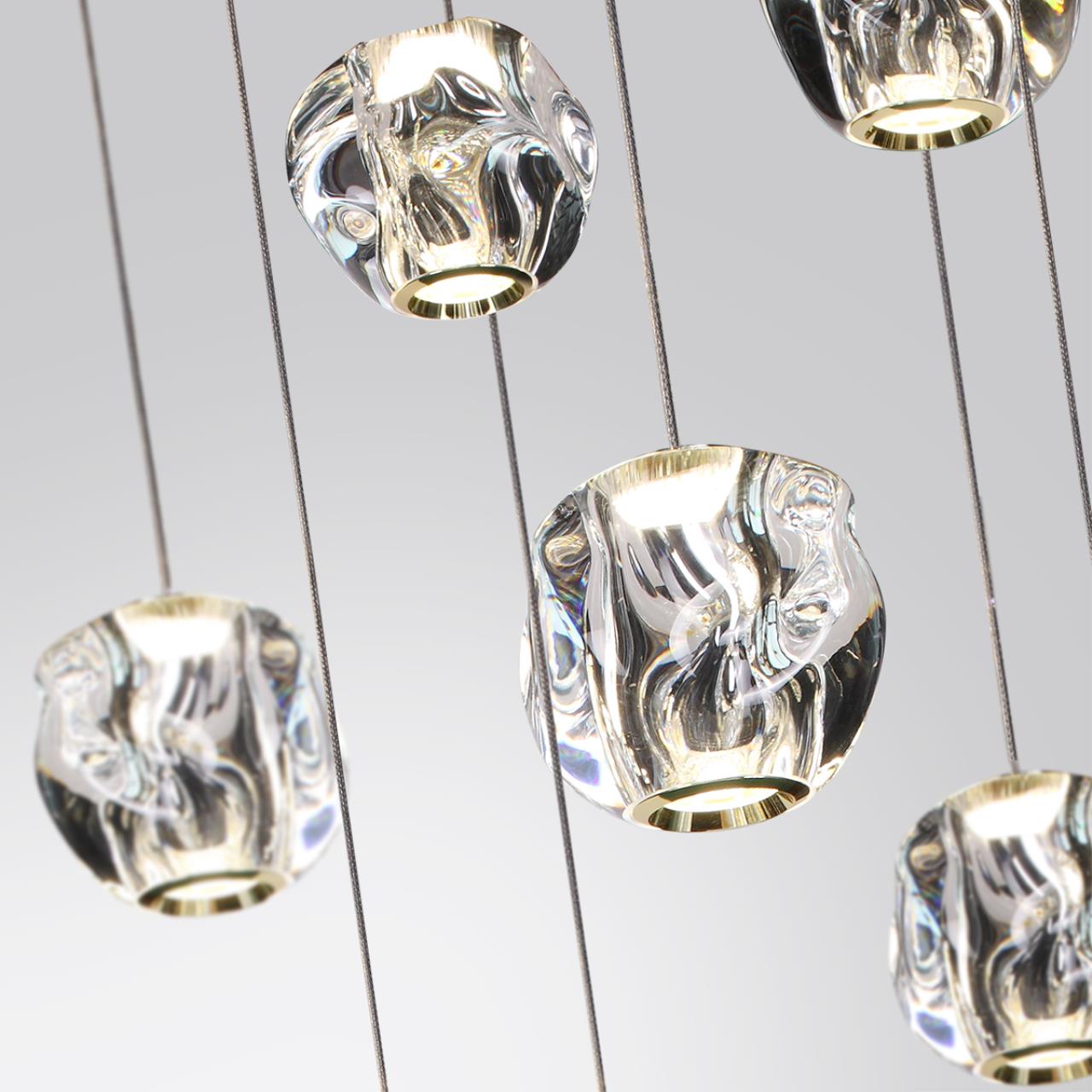 Подвесная каскадная люстра Odeon Light  JEMSTONE 5085/120L