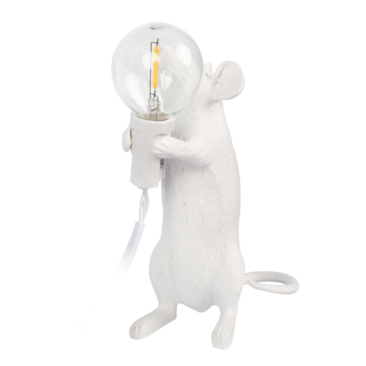 Настольная лампа мышь Loft IT Mouse 10313 White