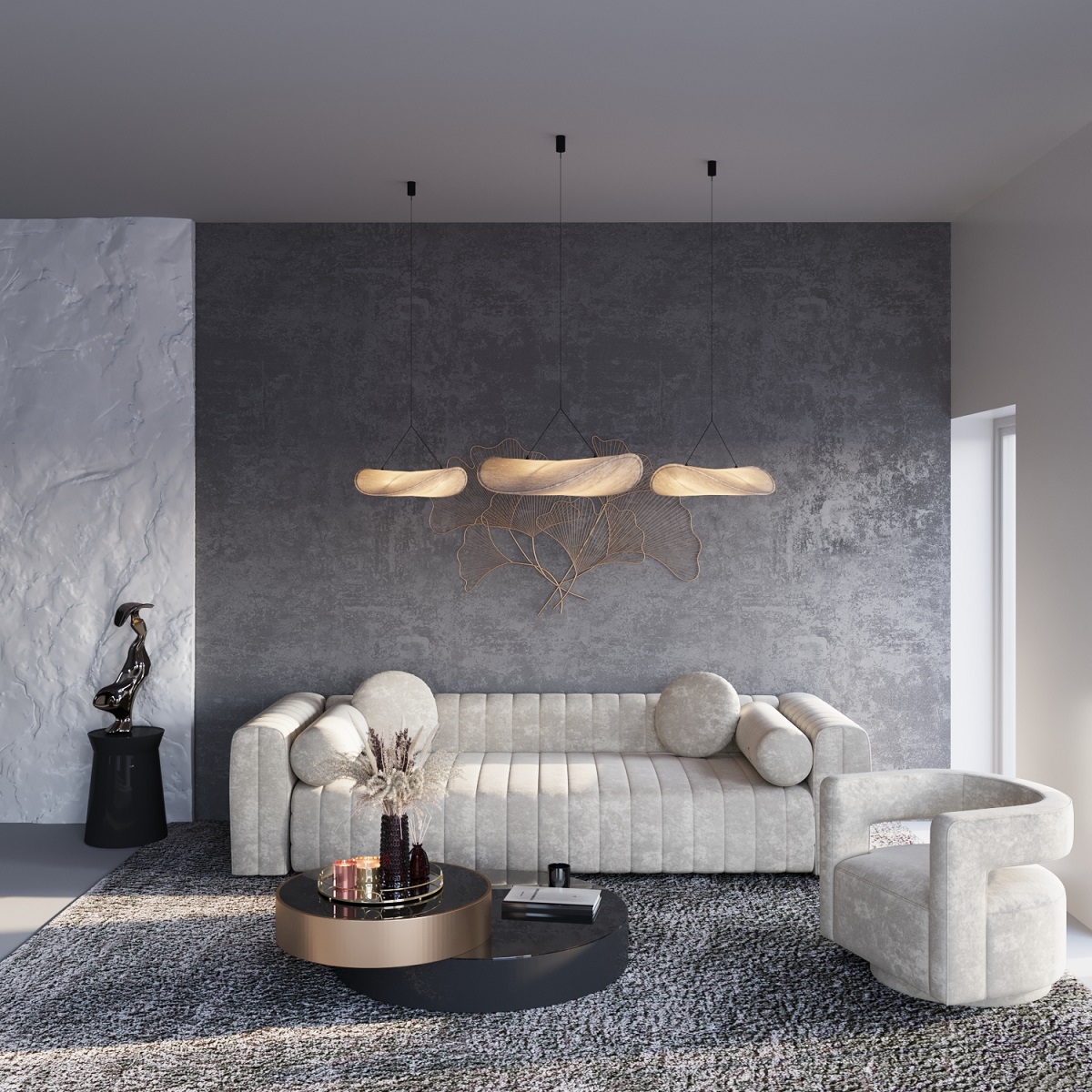 Подвесной светодиодный светильник Odeon Light  SILK 7067/36L