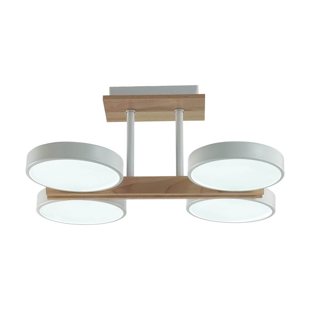 Потолочная люстра в скандинавском стиле из дерева Lumion  PLATO 8030/72CL