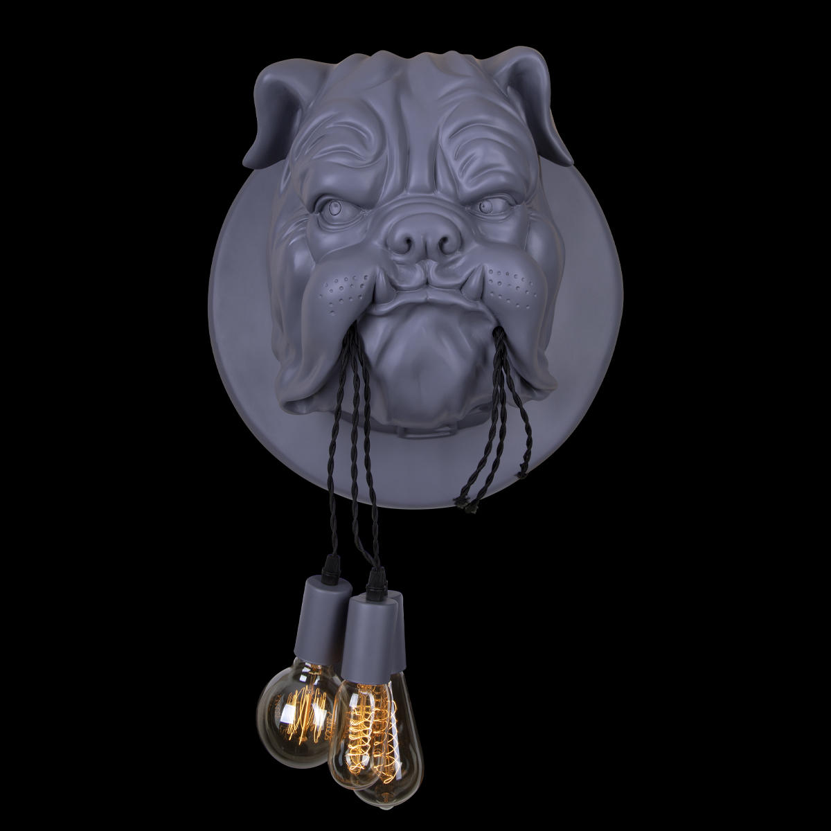 Настенный дизайнерский светильник Loft It Bulldog  10177 Grey