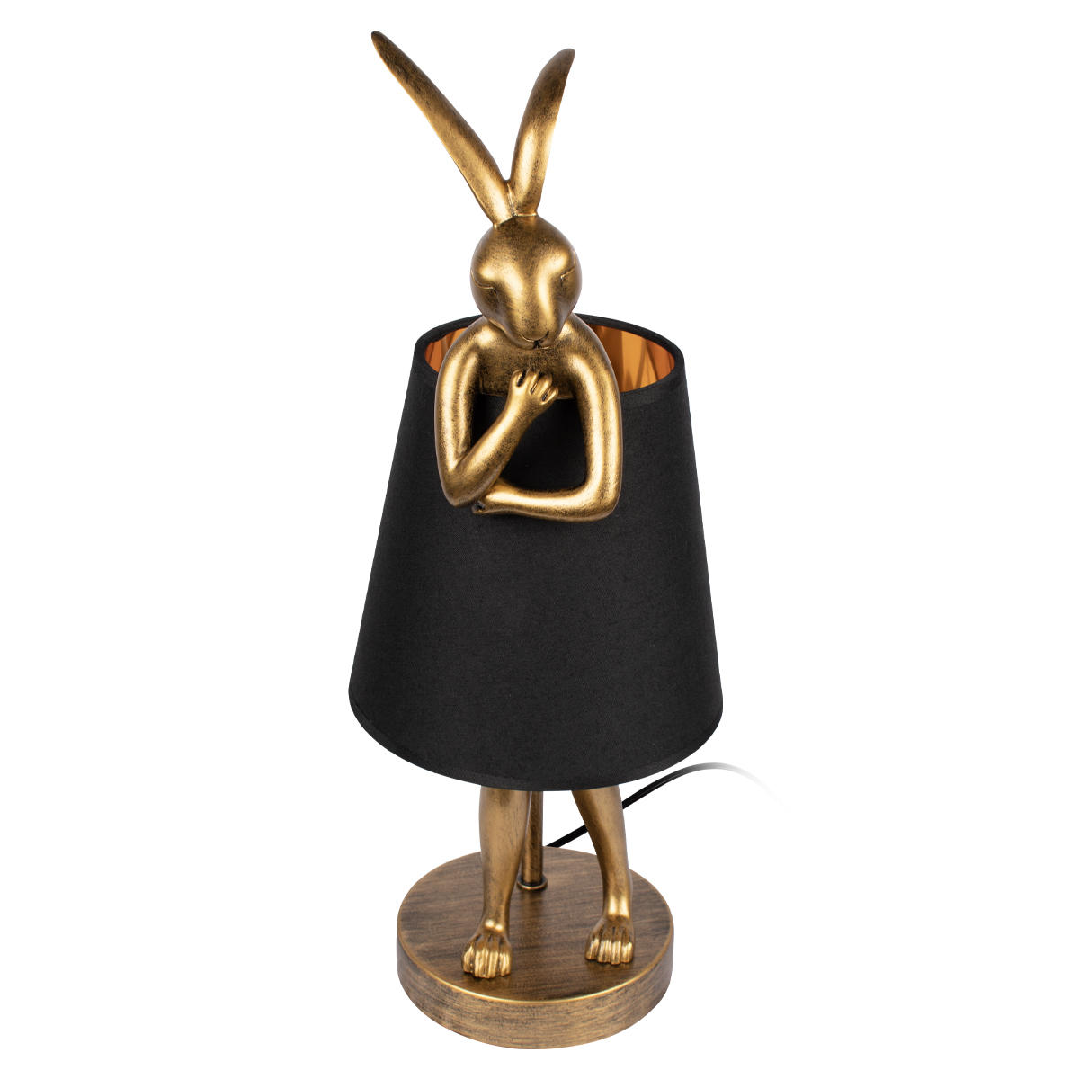 Настольная дизайнерская лампа кролик Loft IT Lapine 10315/A Black