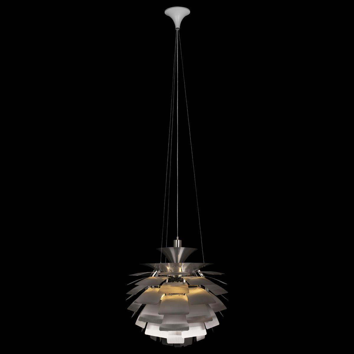 Подвесной светильник чешуя Loft It Artichoke 10156/600 Silver