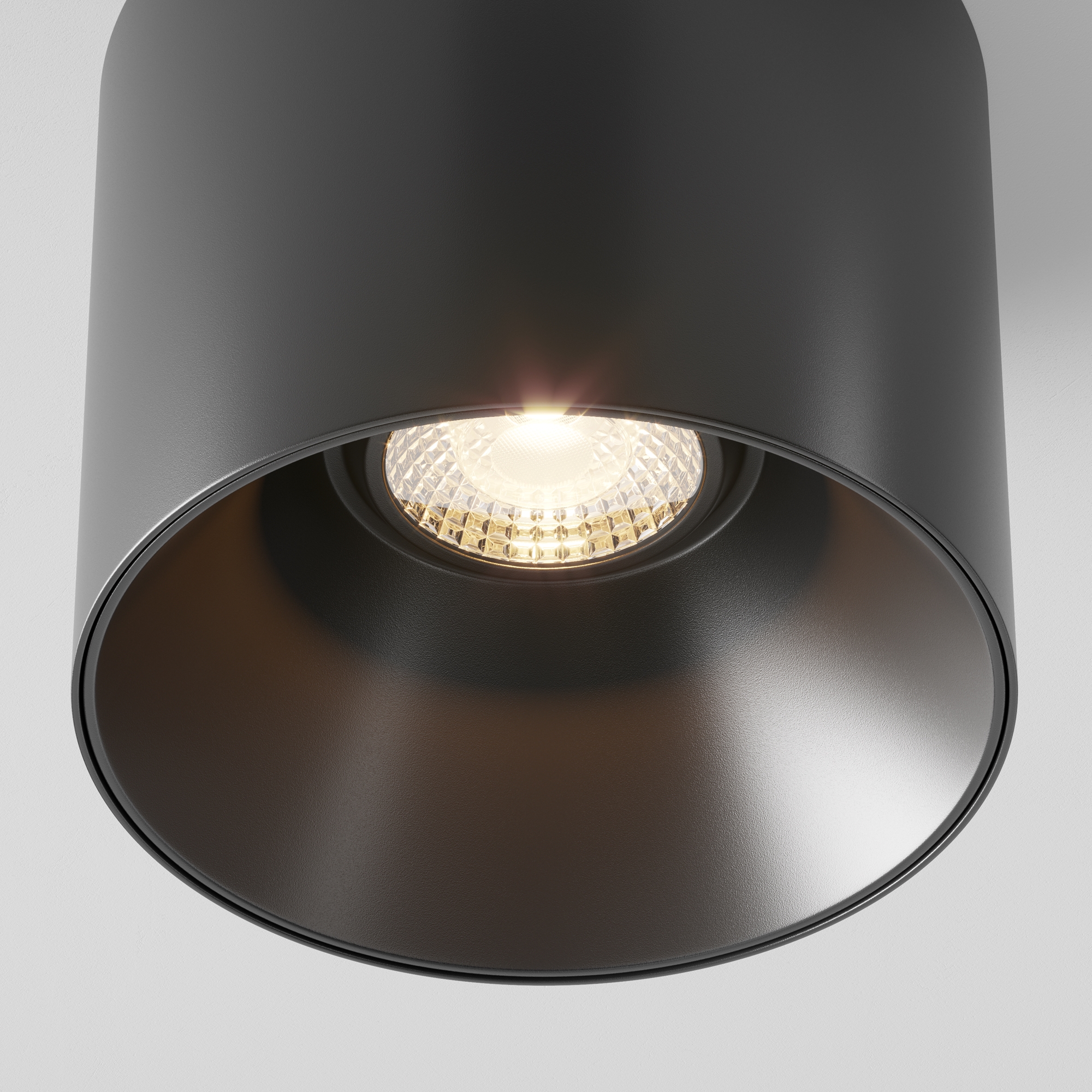 Накладной потолочный точечный светильник Maytoni Alfa LED C064CL-01-15W3K-D-RD-B