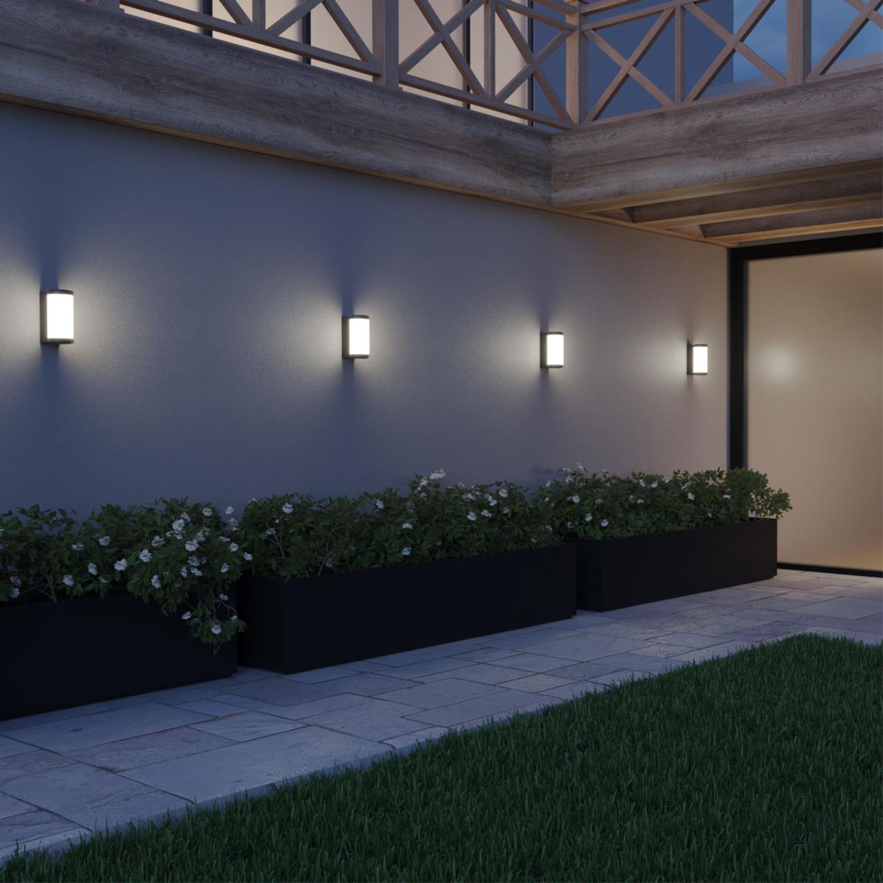 Уличный настенный ландшафтный светильник Novotech OPAL 359300