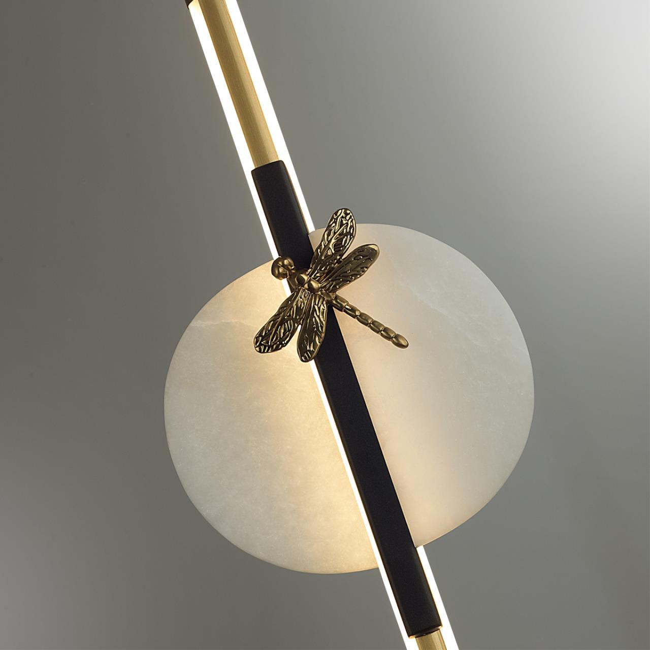 Подвесной светильник со стрекозой Odeon Light STREKOZA 5413/12L
