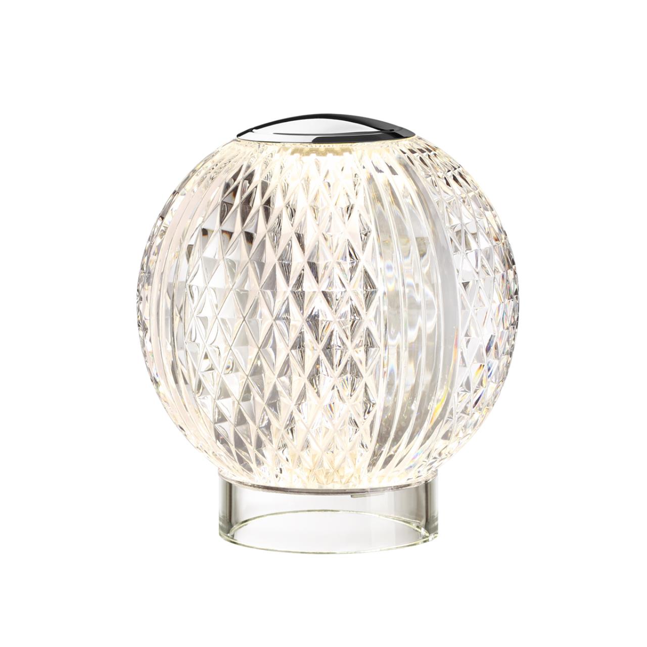 Настольная лампа в форме шара Odeon Light Crystal 5007/2TL