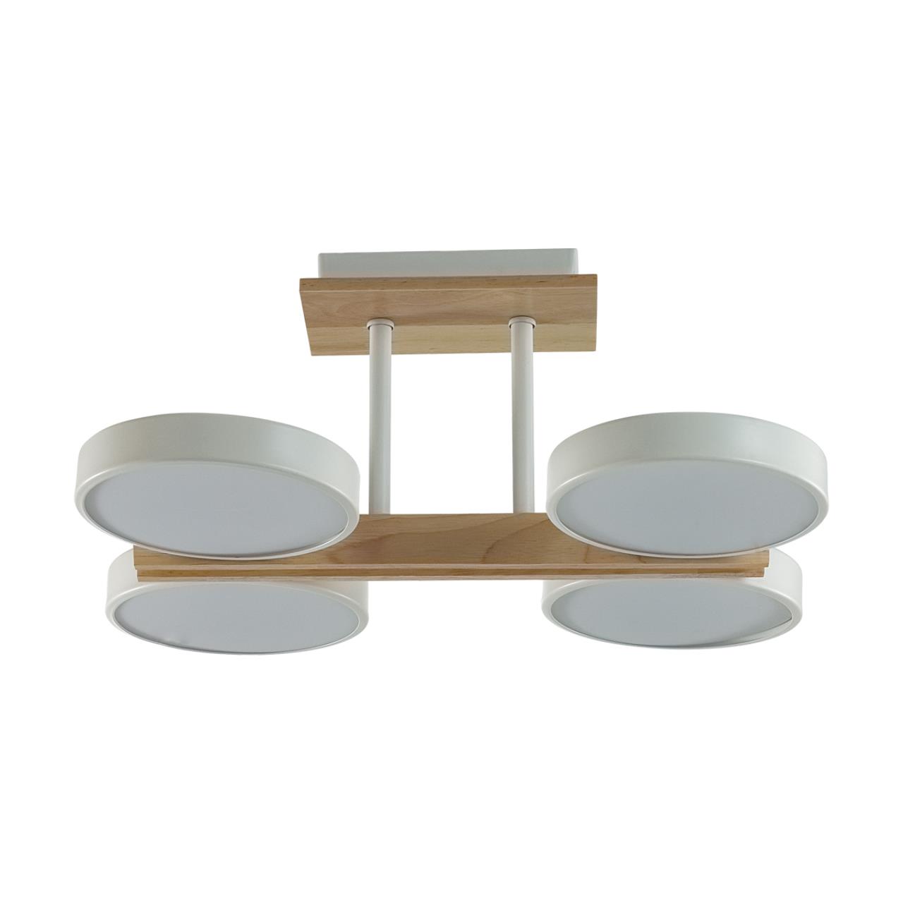 Потолочная люстра в скандинавском стиле из дерева Lumion  PLATO 8030/72CL