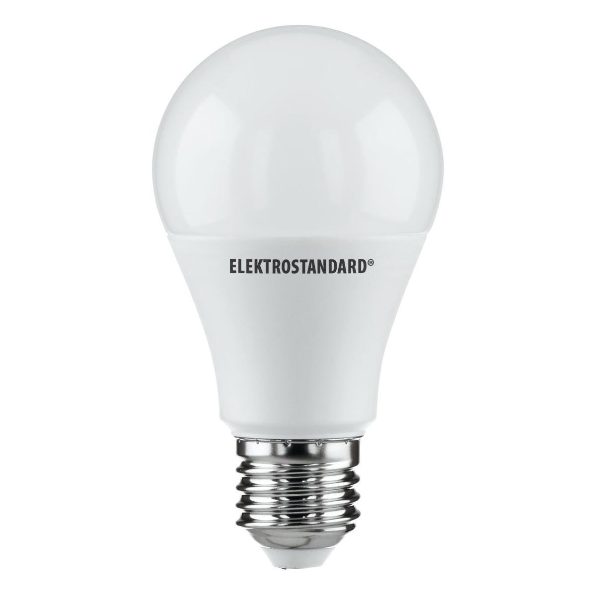 Лампа светодиодная E27 10W 4200K груша матовая 4690389085543