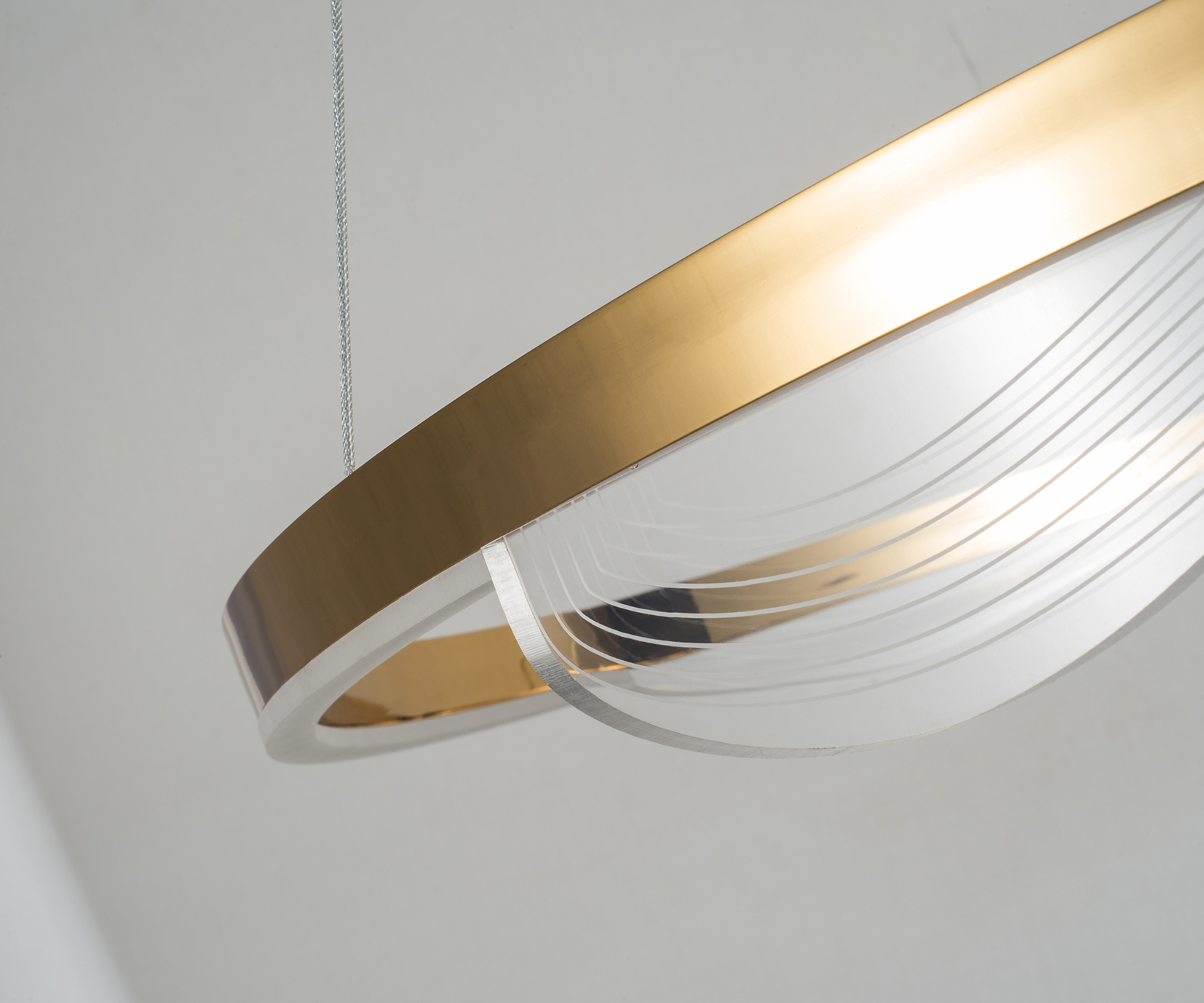 Подвесной светодиодный светильник кольцо Kink Light Кастела 08263-80,36