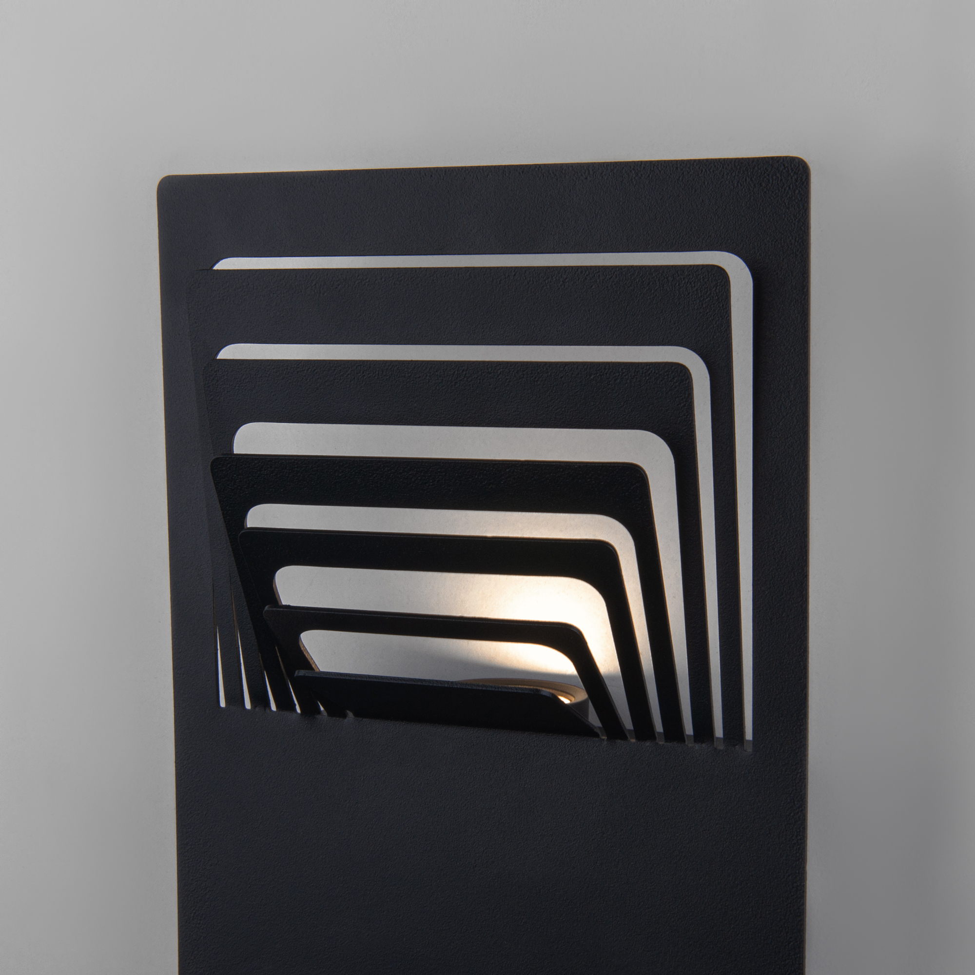 Настенный светодиодный светильник Elektrostandard Onda MRL LED 1025 черный