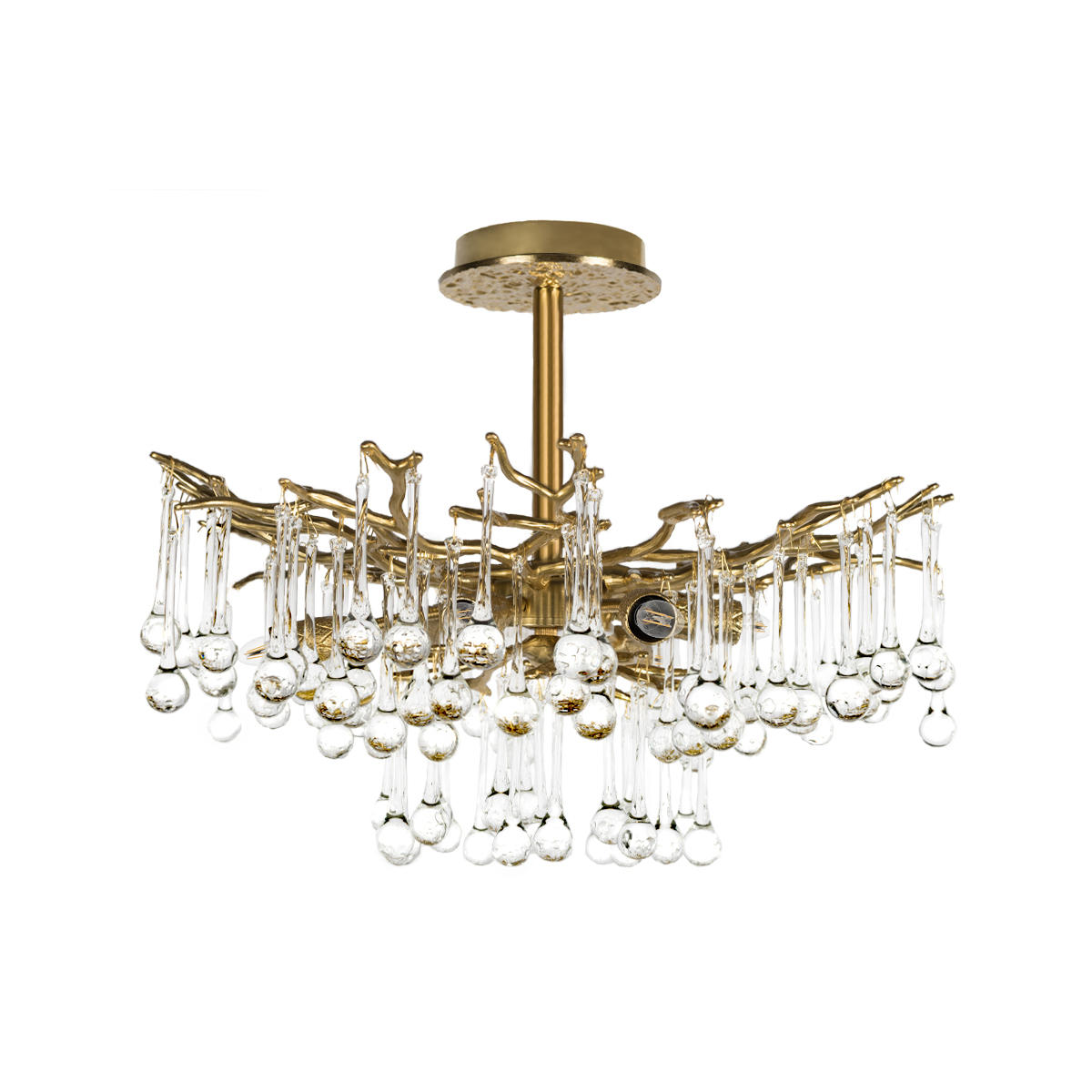 Потолочная люстра на штанге в виде веток Loft It Coral 10351/460C AB