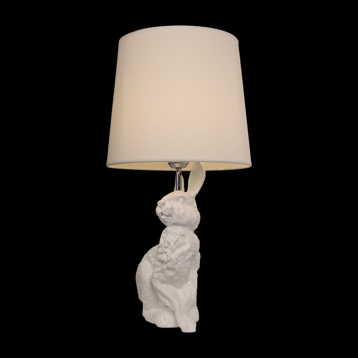 Настольная лампа белая в виде кролика Loft It Rabbit 10190 White