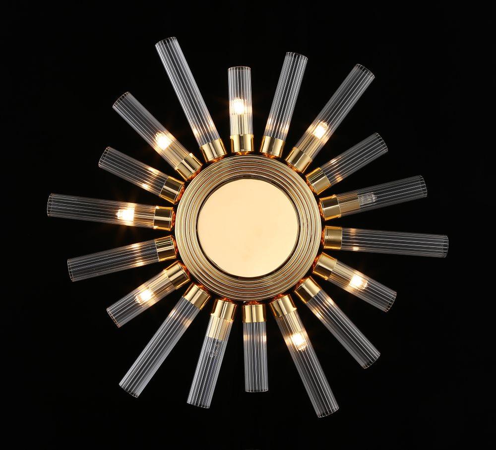 Настенный светильник Crystal Lux Fair AP9 Gold D520