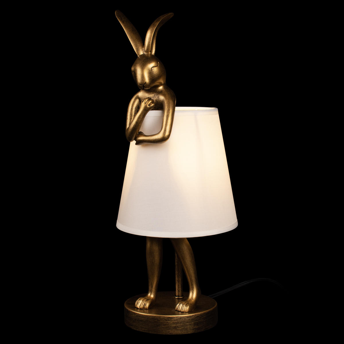 Настольная дизайнерская лампа кролик Loft IT Lapine 10315/A White