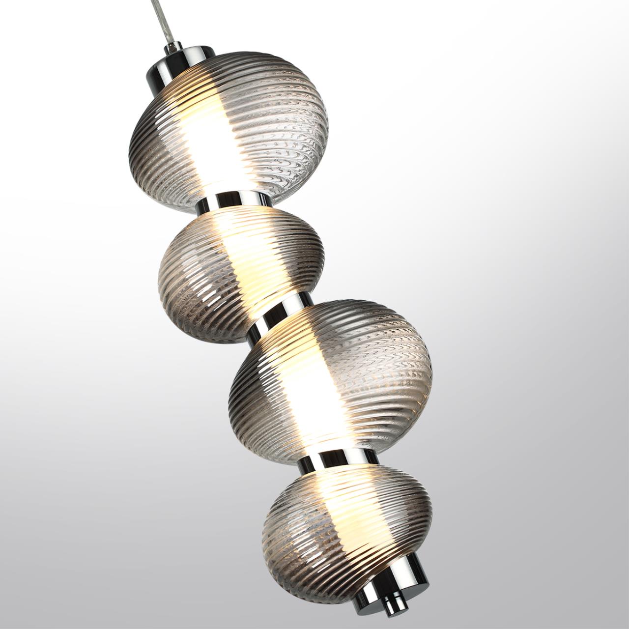 Подвесной светильник с рельефными плафонами Odeon Light BRUCO 5096/17L Подвесной светильник с рельефными плафонами Odeon Light BRUCO 5096/17L