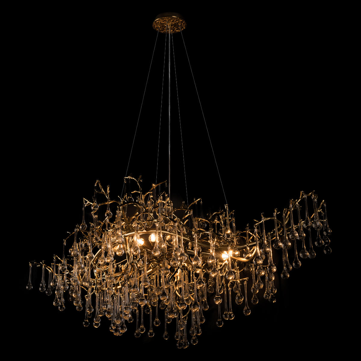 Подвесная люстра в виде веток Loft It Coral 10351/1200L AB