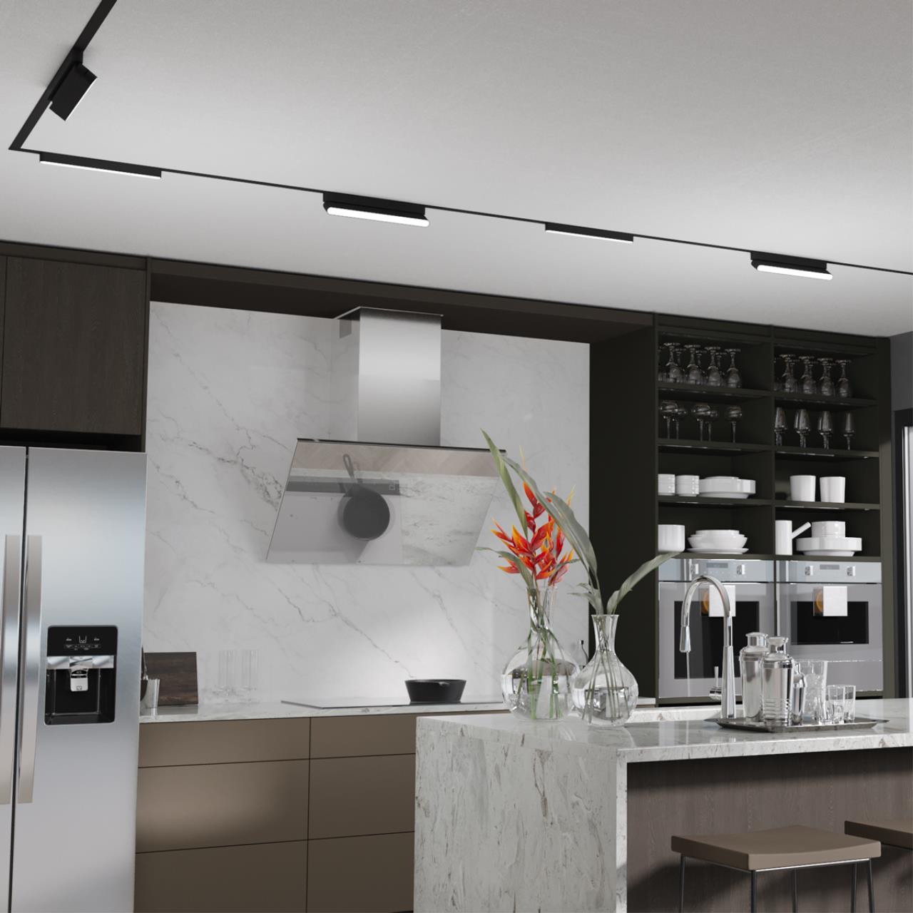 Трековый магнитный светильник Novotech SMAL 359066