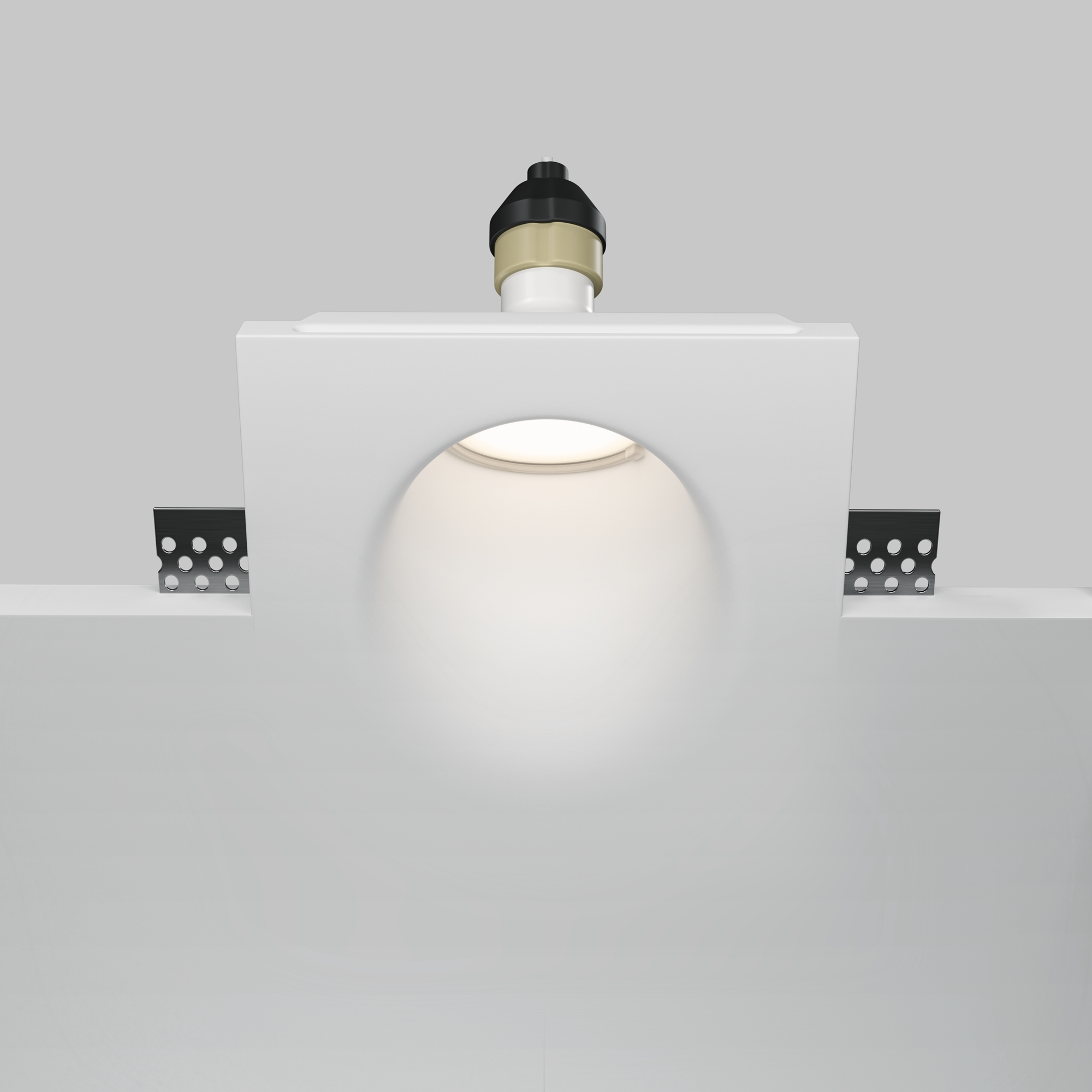 Встраиваемый светильник Maytoni Gyps Modern DL001-WW-01-W