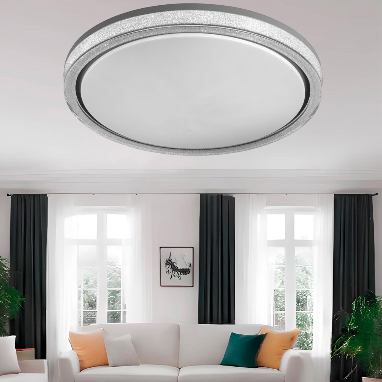 Настенно-потолочный светильник с эффектом ночника с пультом ДУ Sonex KRISTY 7781/EL