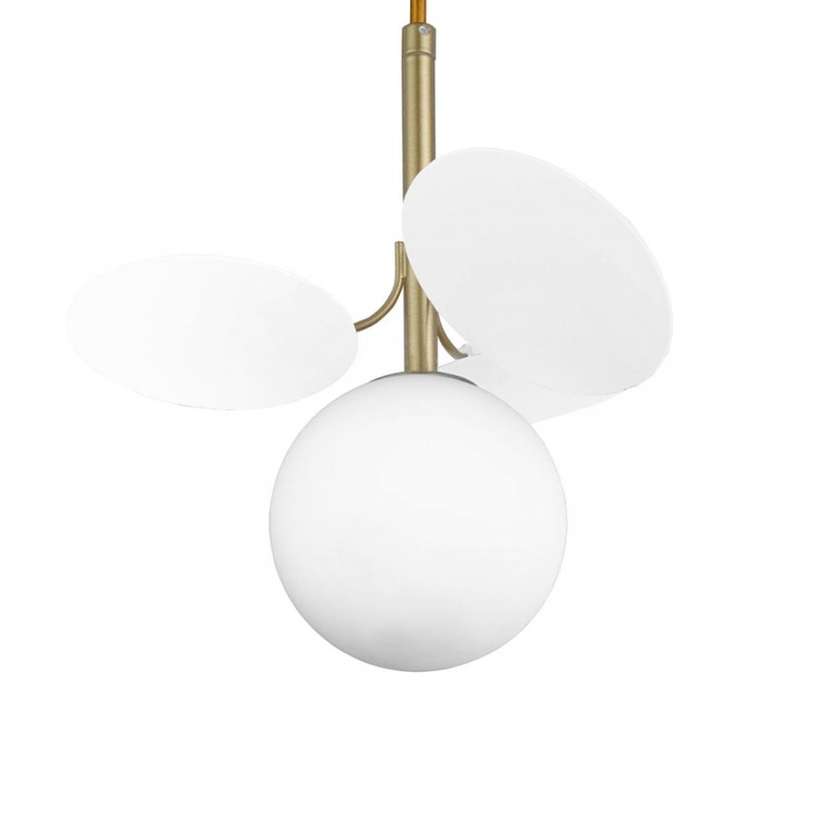 Подвесной светильник с белыми лепестками Loft It Matisse 10008/1P white