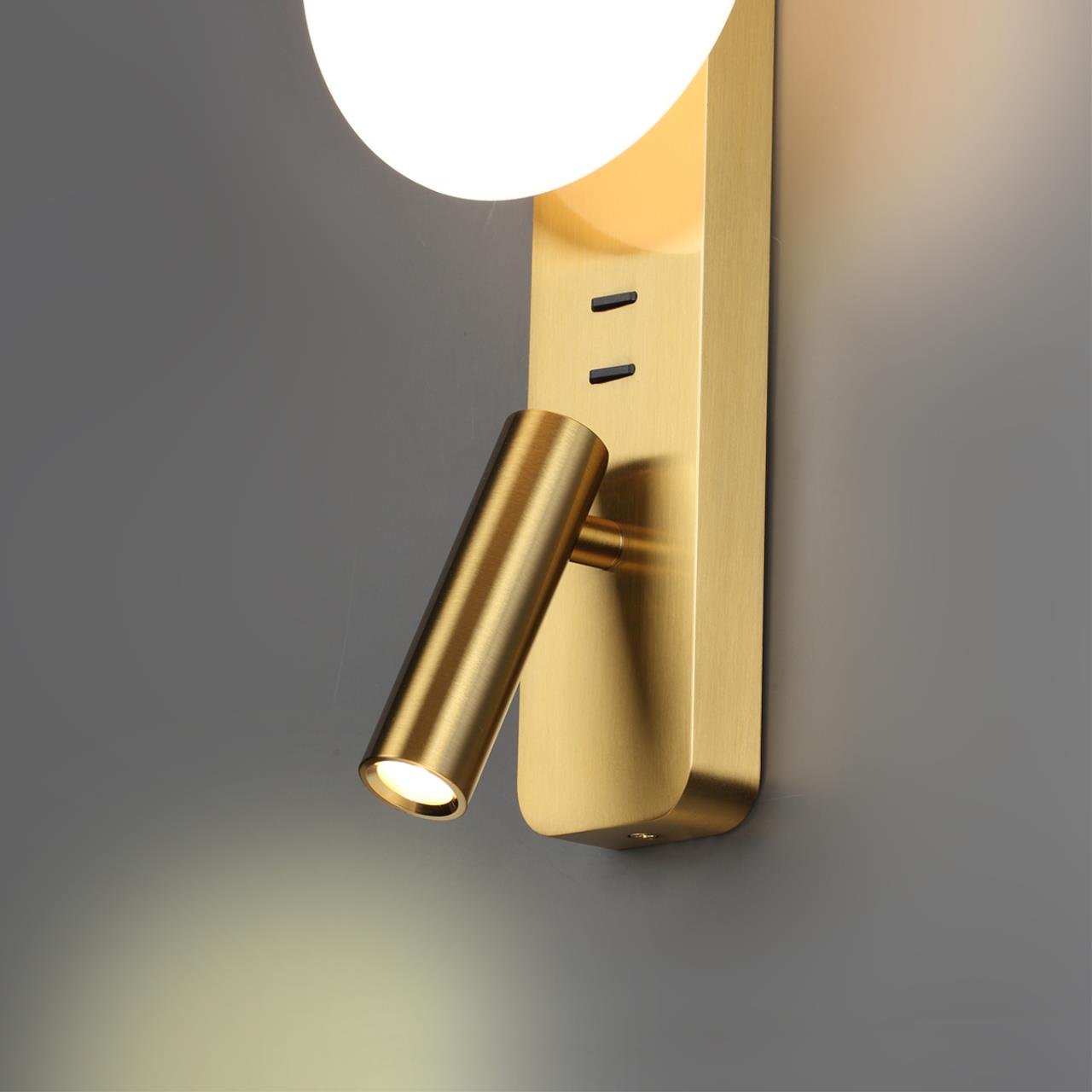 Настенный светильник/бра с выключателем Odeon Light  ALBERGO 7050/5WL