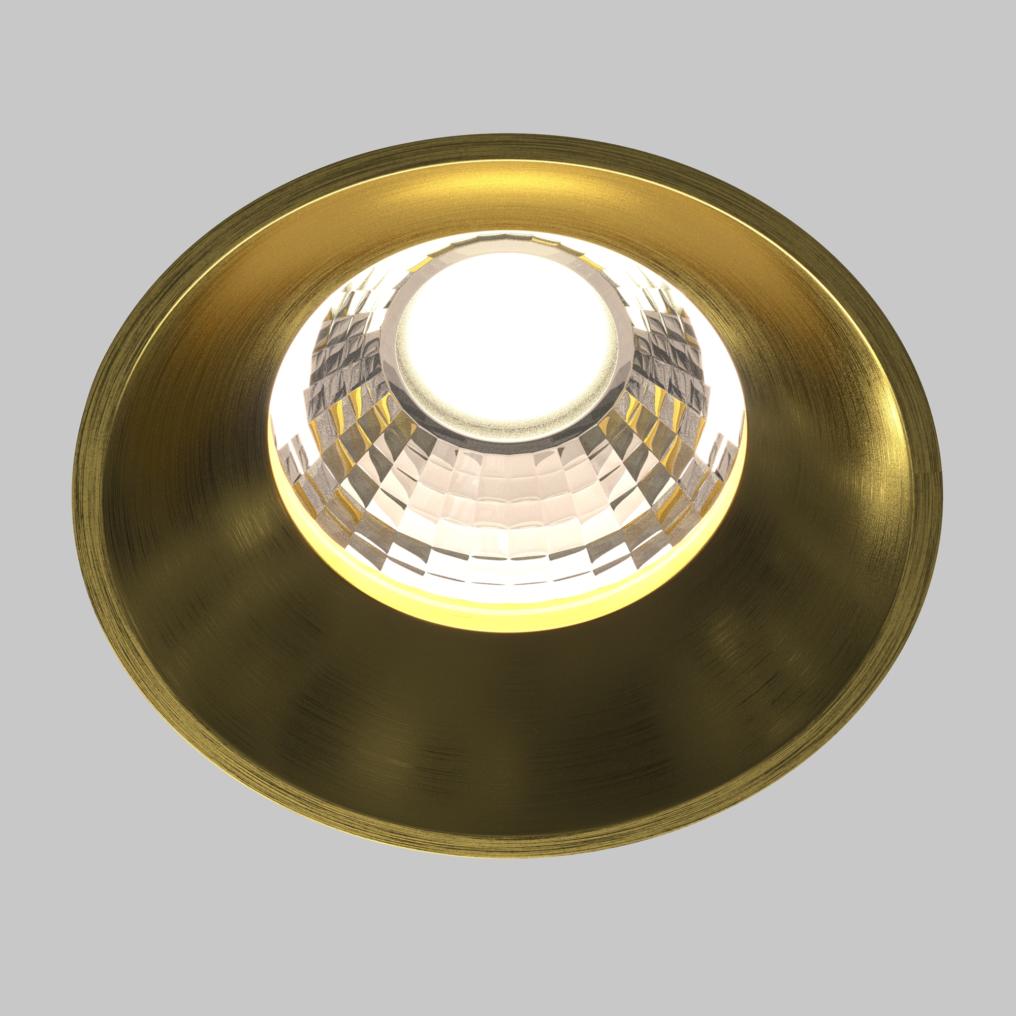 Встраиваемый светильник Maytoni Round DL058-12W4K-TRS-BS