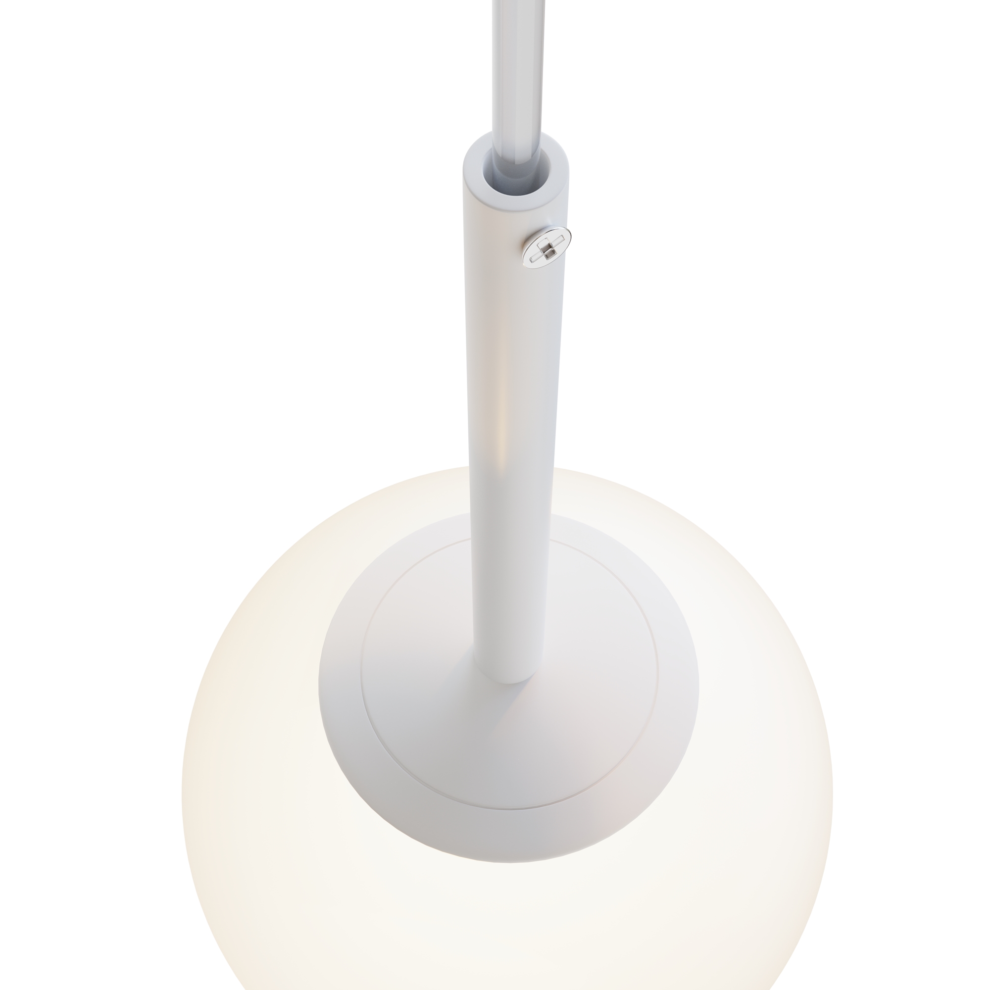 Подвесной светильник белый, круглый плафон Maytoni Basic form MOD321PL-01W