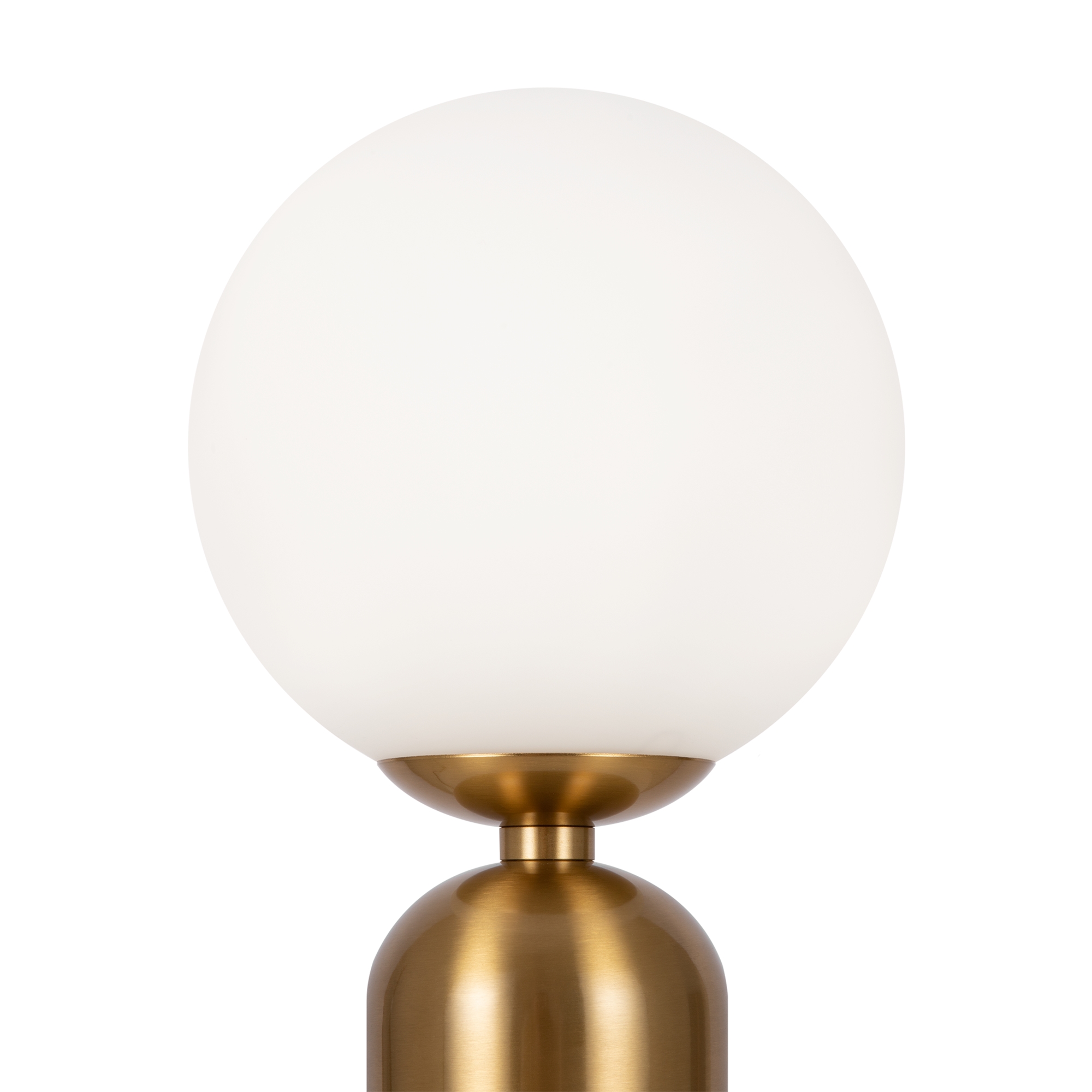 Настольная лампа с круглым плафоном Freya Cherie FR5287TL-01BS