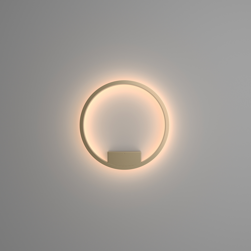 Бра, настенный светодиодный светильник круг, кольцо минимализм Maytoni Rim MOD058WL-L25BS3K