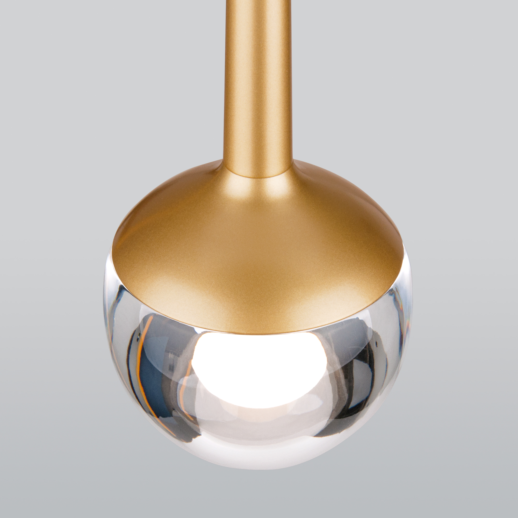 Подвесной светодиодный светильник Elektrostandard DLS028 золото