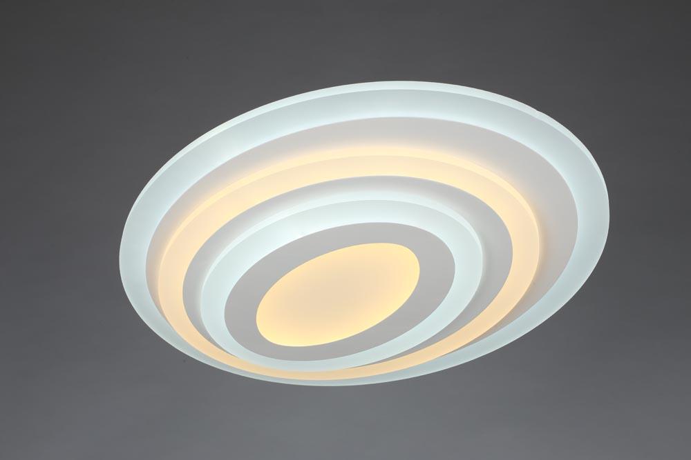 Потолочный светодиодный светильник с пультом ДУ Omnilux Fanano OML-05207-65