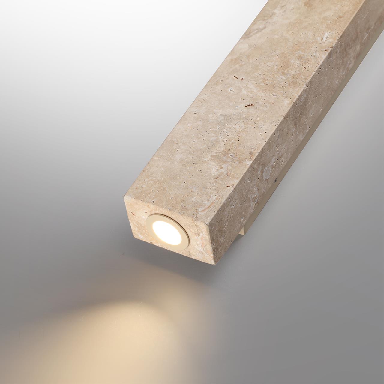 Настенный светильник из камня травертин Odeon Light  TRAVERTINO 6625/10WL