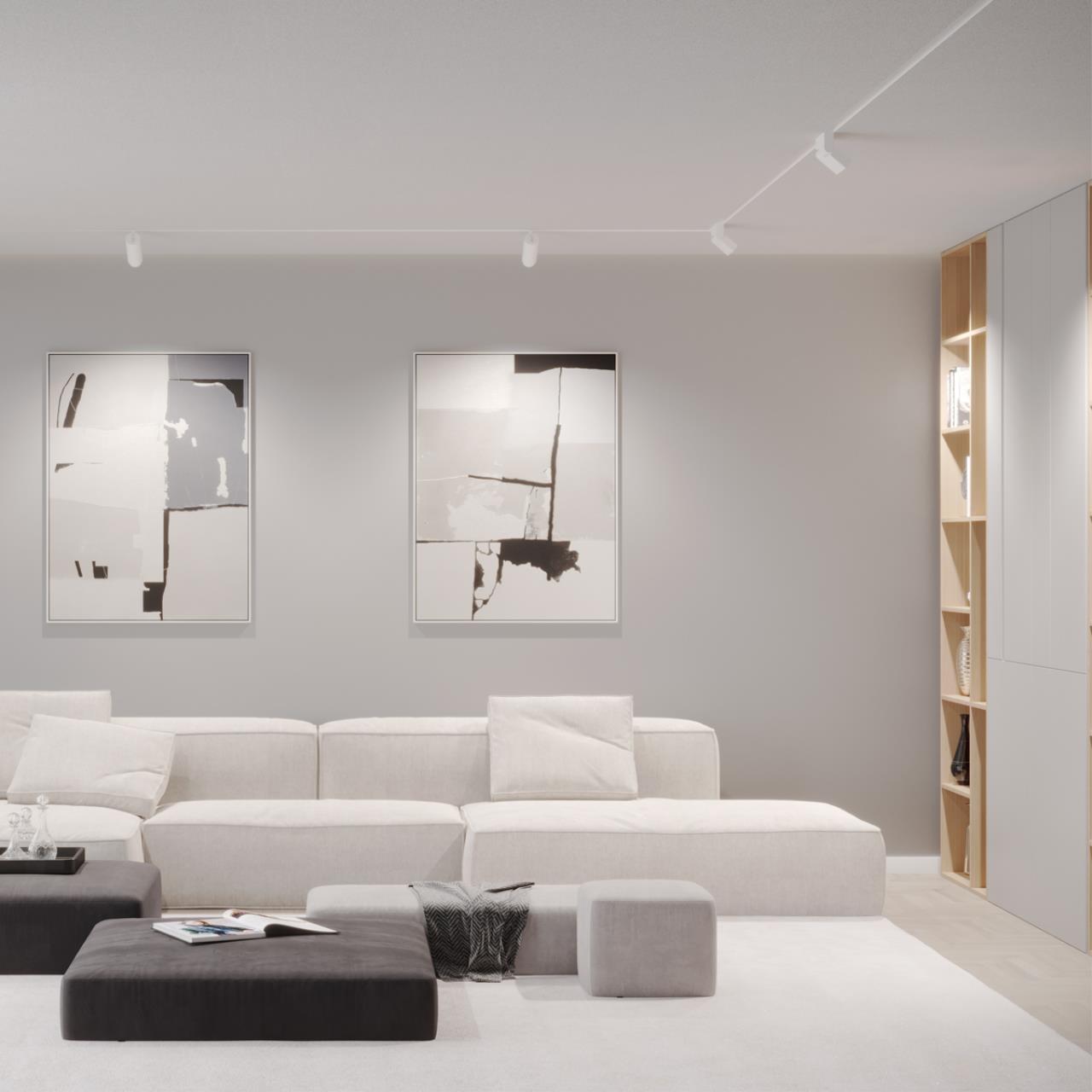 Трековый низковольт. светильник диммир. со сменой цв.температуры Novotech FLUM 359491