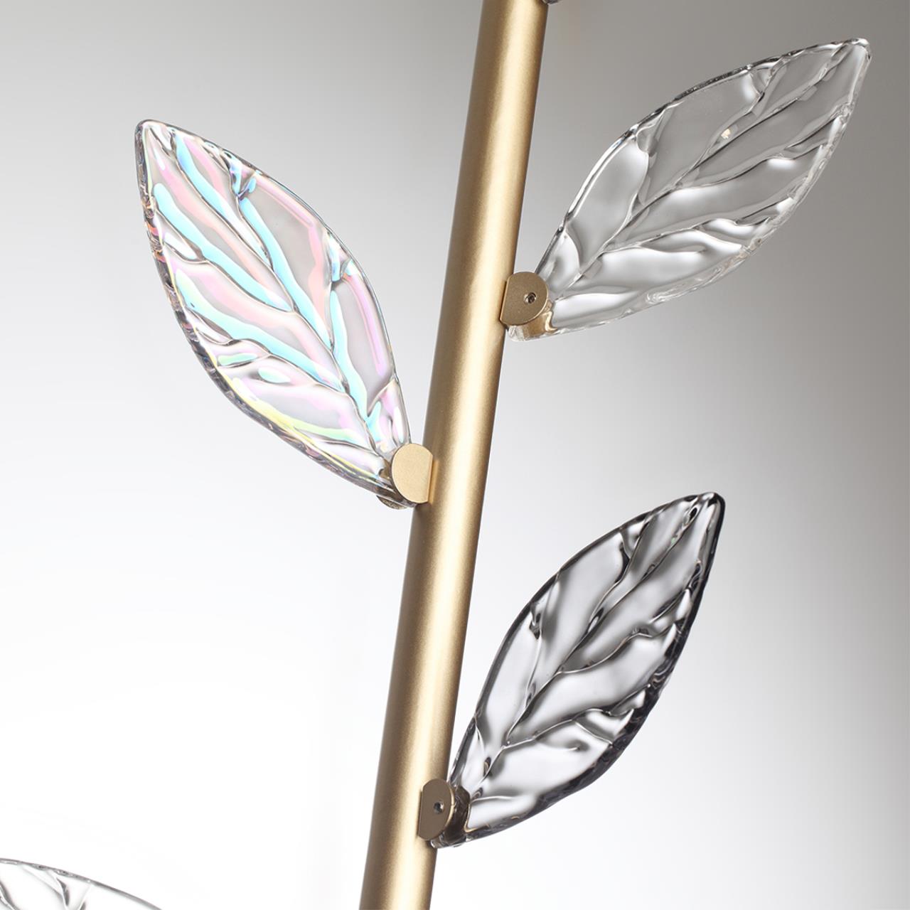 Настенный светильник лепестками Odeon Light LISTVA 5445/5WL