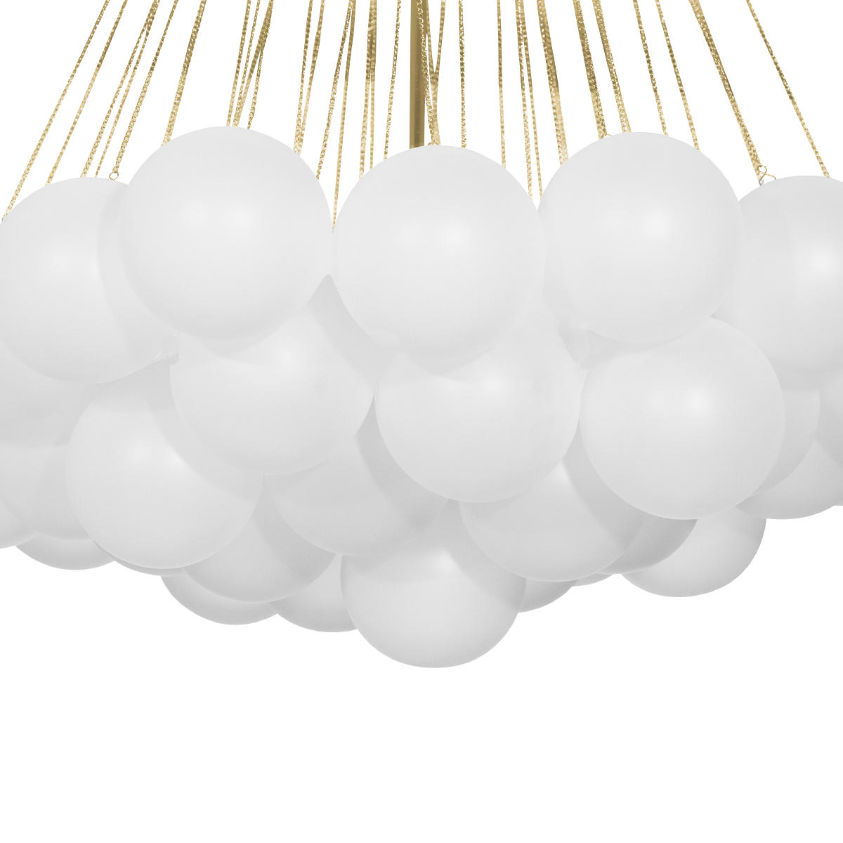 Люстра с белыми плафонами в форме шаров Loft It Dream 10129/800 Gold