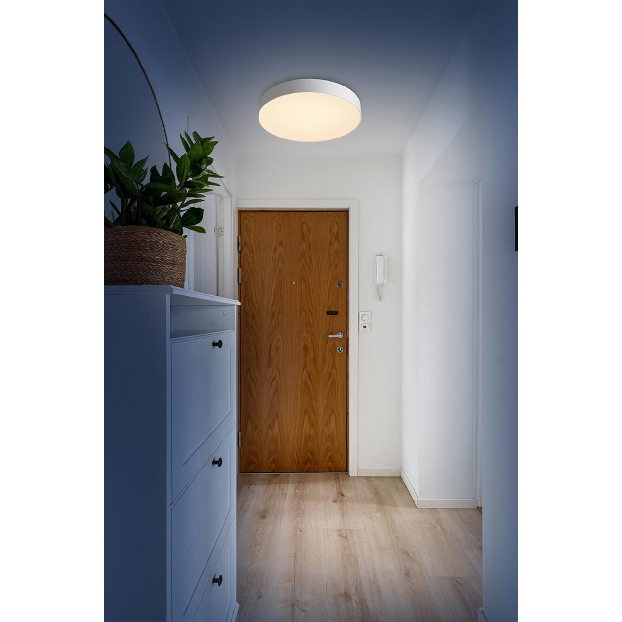 Настенно-потолочный круглый светильник с пультом ДУ Sonex OPTIMA 7779/EL