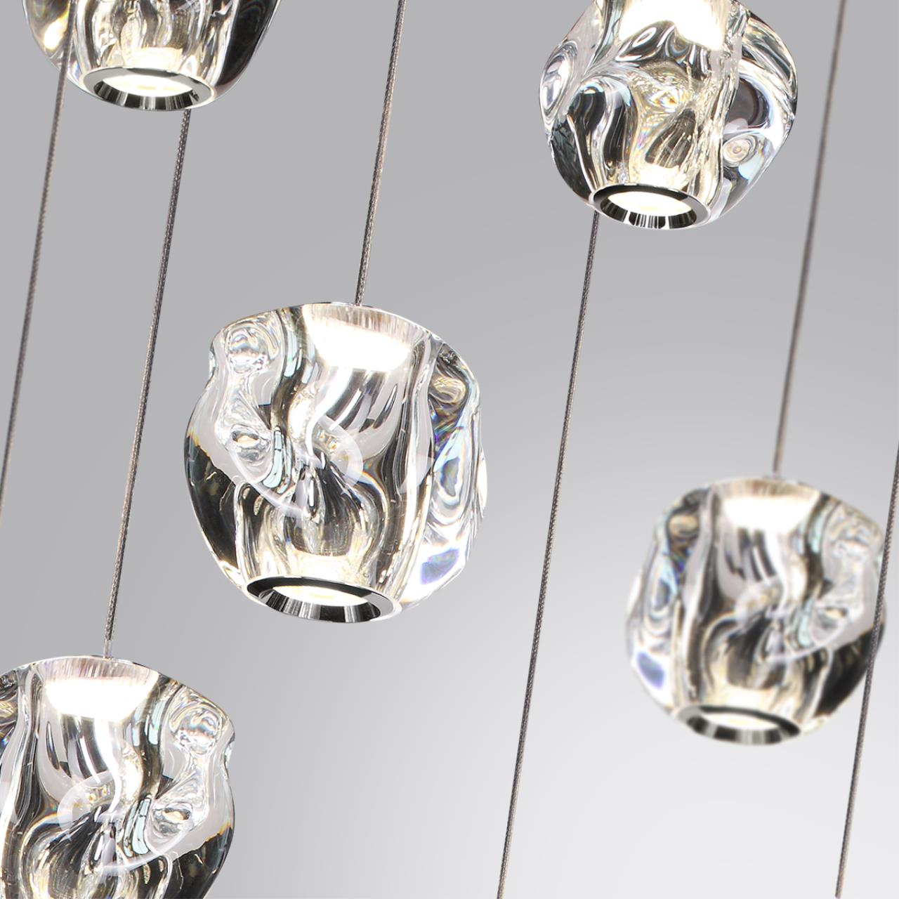 Подвесная каскадная люстра Odeon Light  JEMSTONE 5084/120L