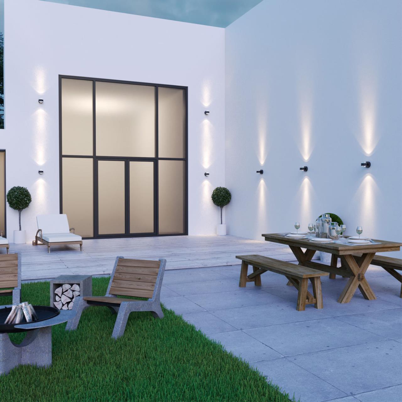 Уличный настенный ландшафтный светильник Novotech CALLE 359304