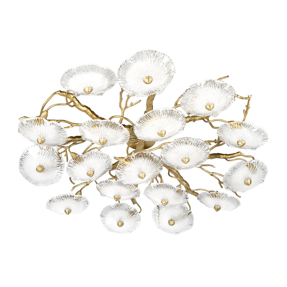 Потолочная люстра в виде веток Loft It Bloom 10352/1000C AB