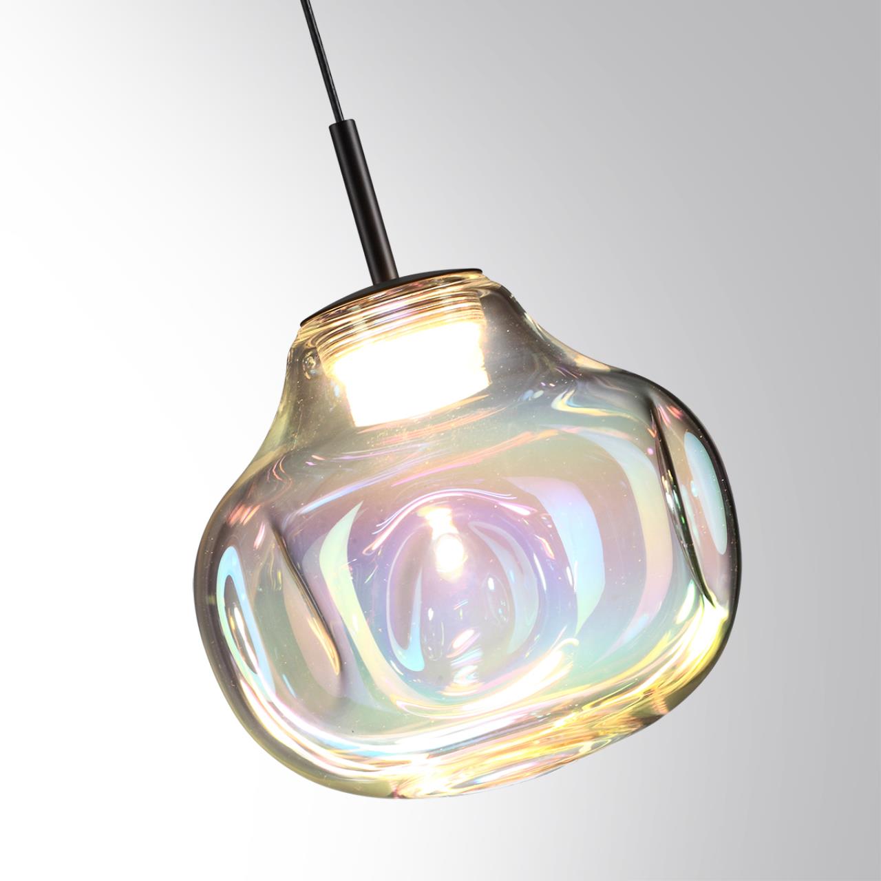 Подвесной светильник из стекла Odeon Light VASO 5097/4LB