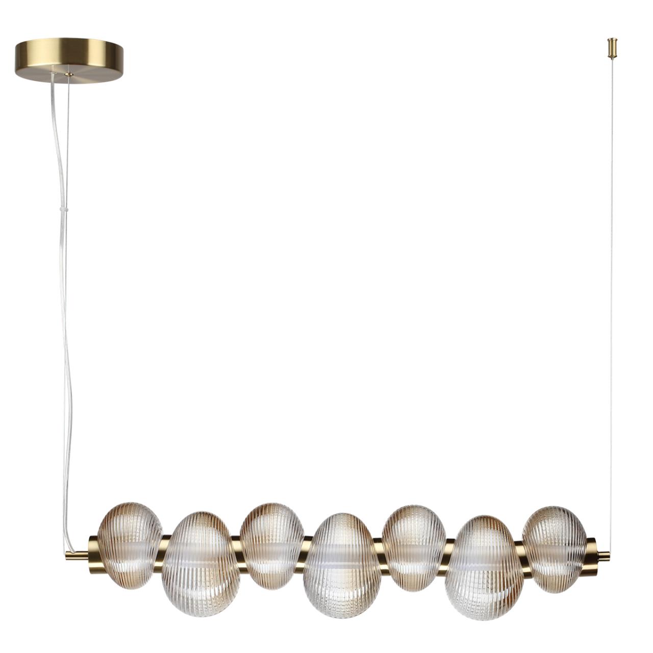 Подвесной светильник с рельефными плафонами Odeon Light BRUCO 5095/24L