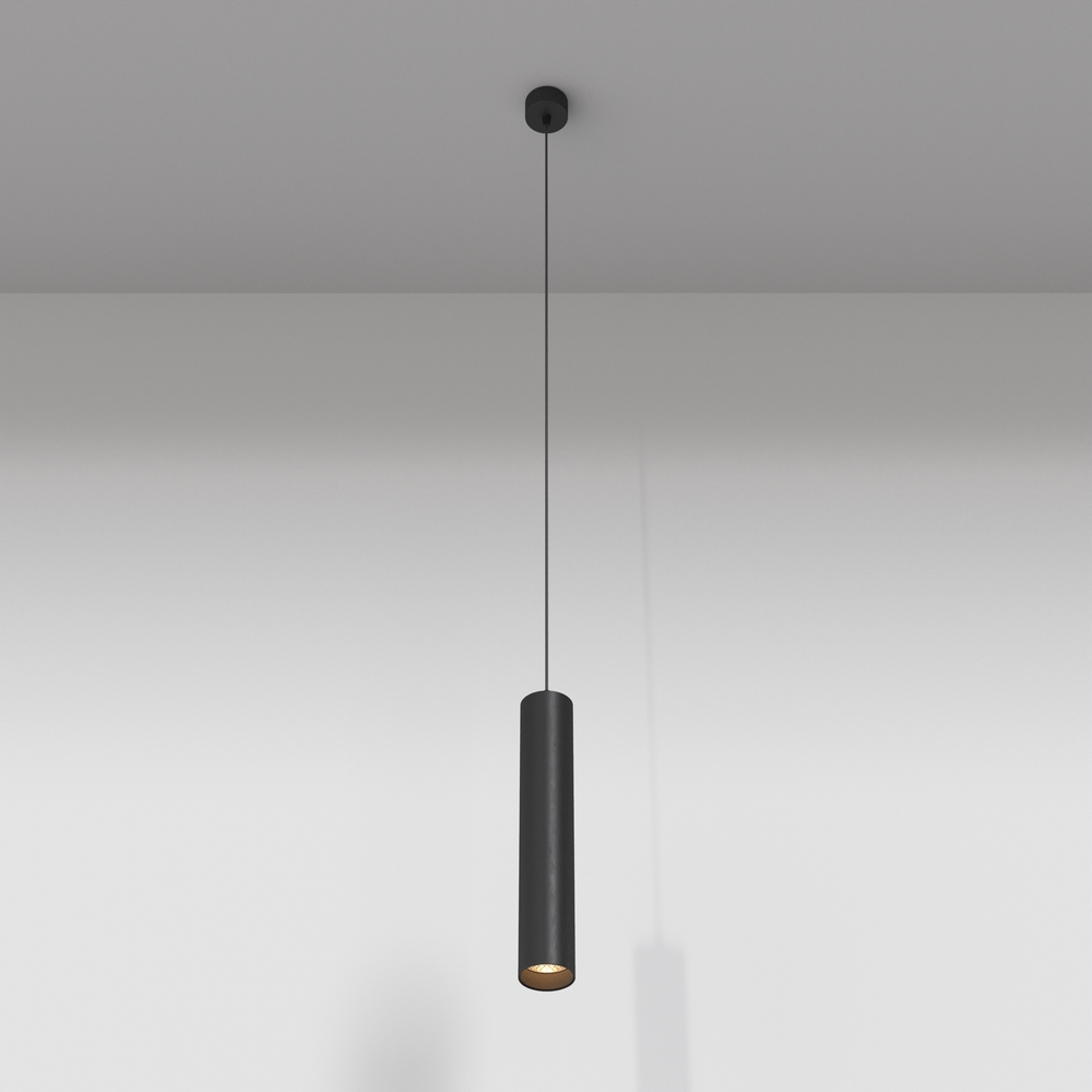 Подвесной светильник цилиндр Maytoni Focus LED P072PL-L12B3K