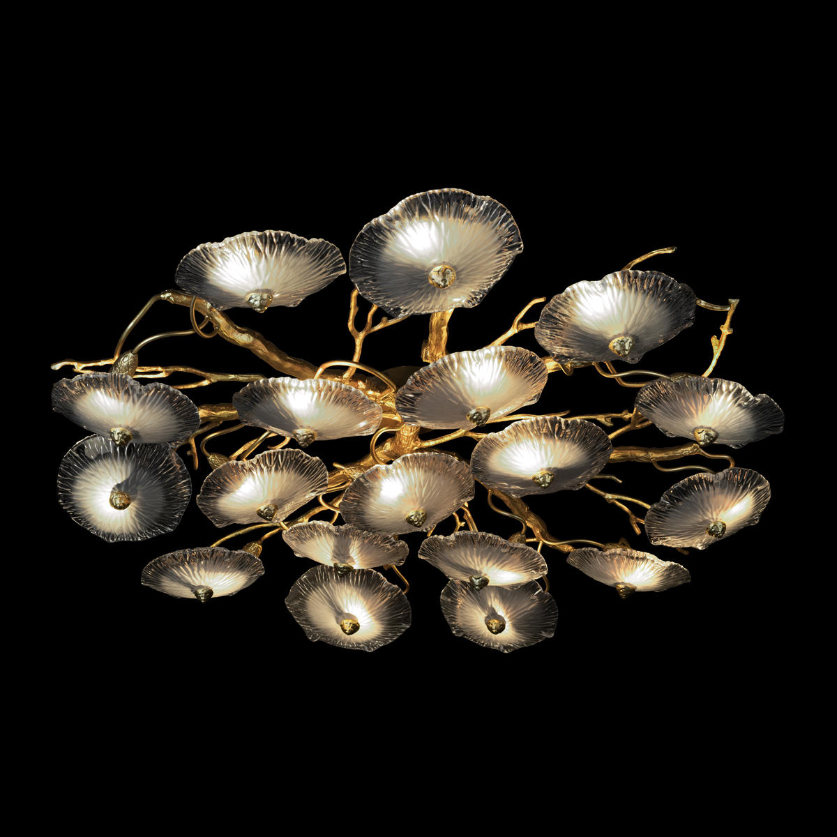 Потолочная люстра в виде веток Loft It Bloom 10352/1000C AB