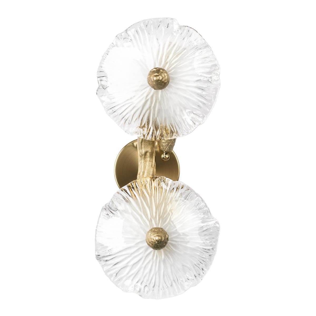 Настенный светильник флористика в виде веток Loft It Bloom 10352/2W AB