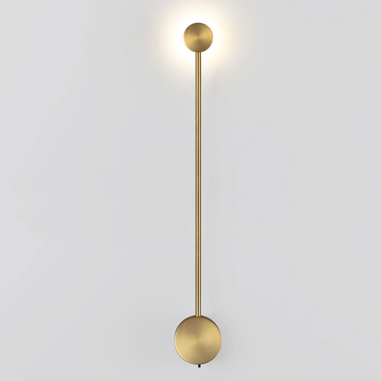 Настенный светодиодный светильник палочка с выключателем Odeon Light  SATELLITE 7009/5WLA