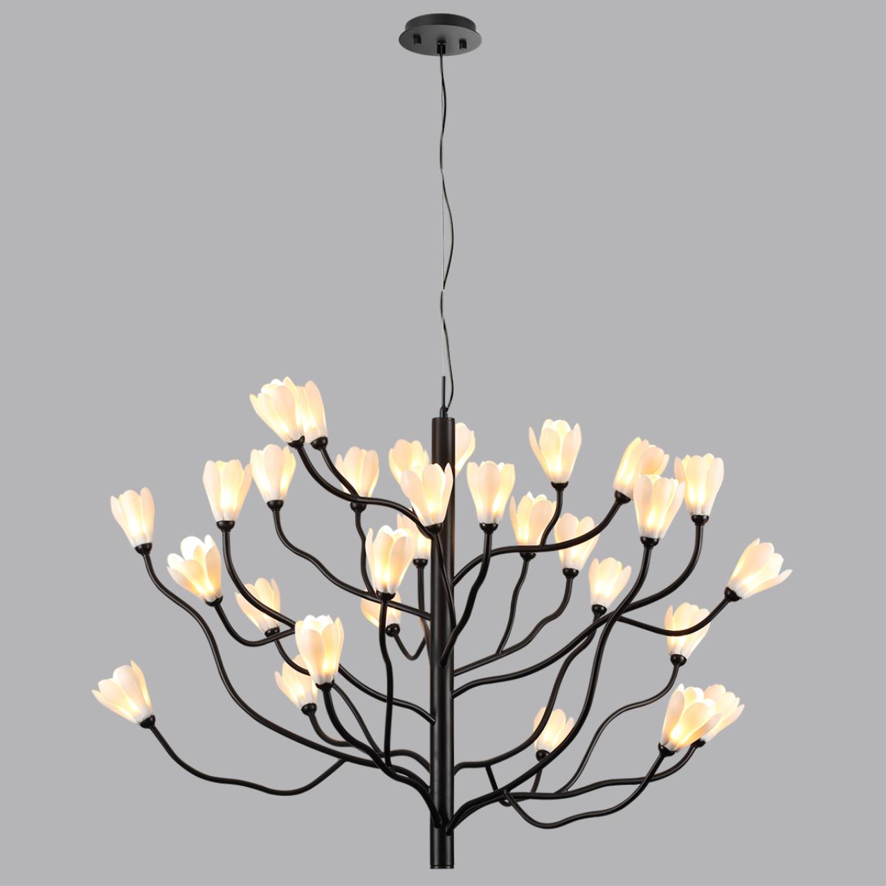 Подвесная люстра в виде цветов Odeon Light GARDI 5090/30