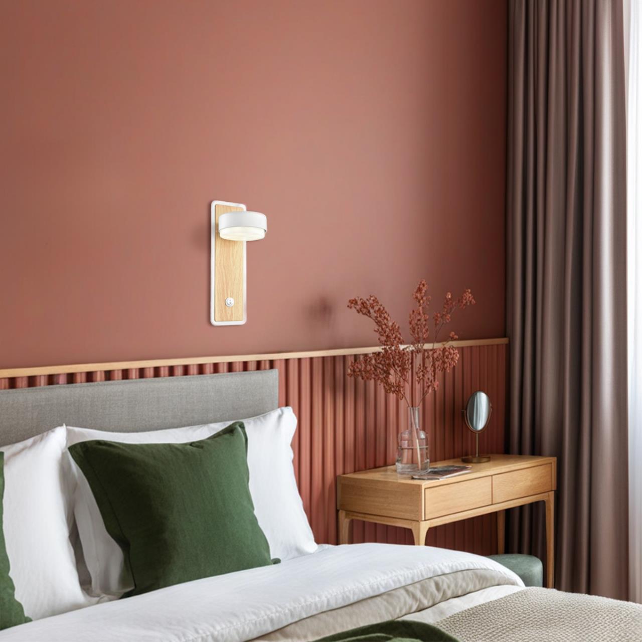 Настенный светильник с выключателем Lumion LELAND 8263/1W